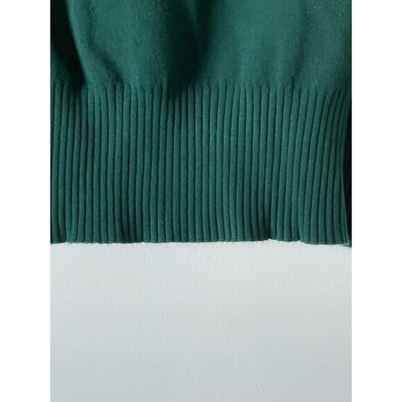 French Connection Turtleneck Dark Green Women’s Size Medium - Picture 3 of 7